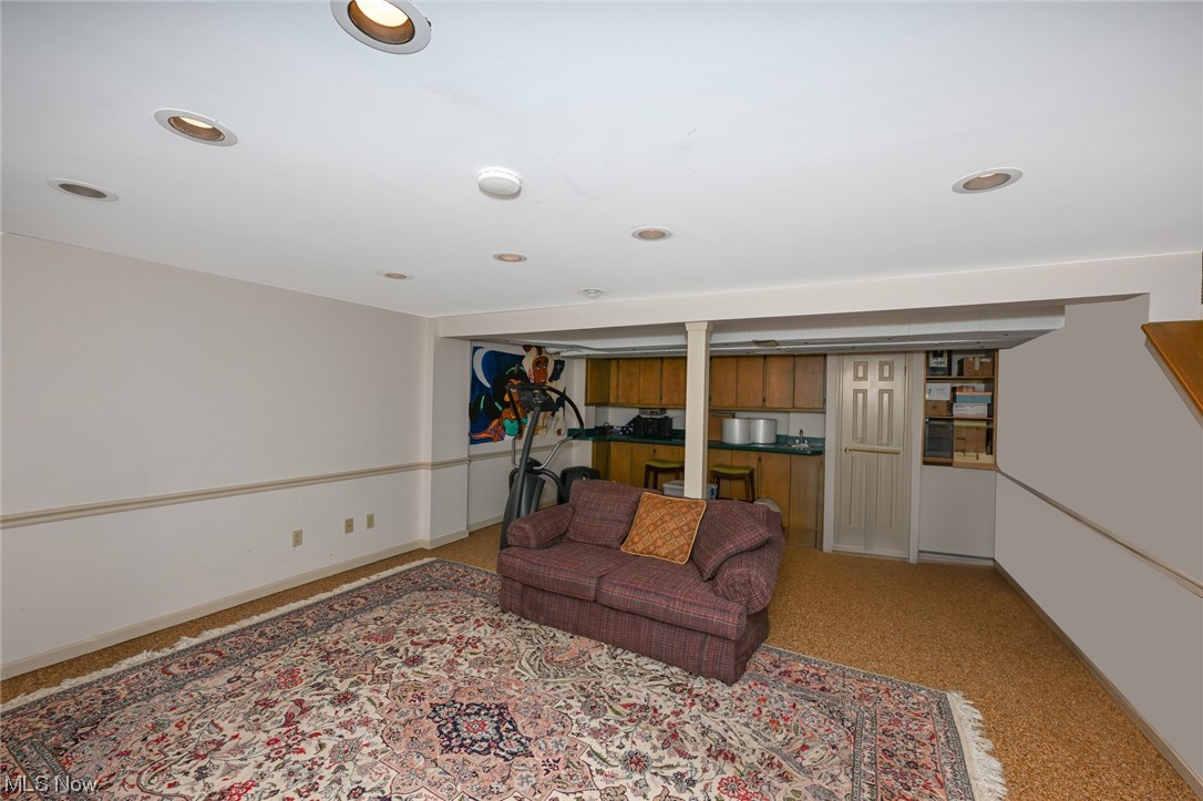 300 Simon Road Hudson, OH 44236 - Photo 29 of 35 Partially Finished Lower Level