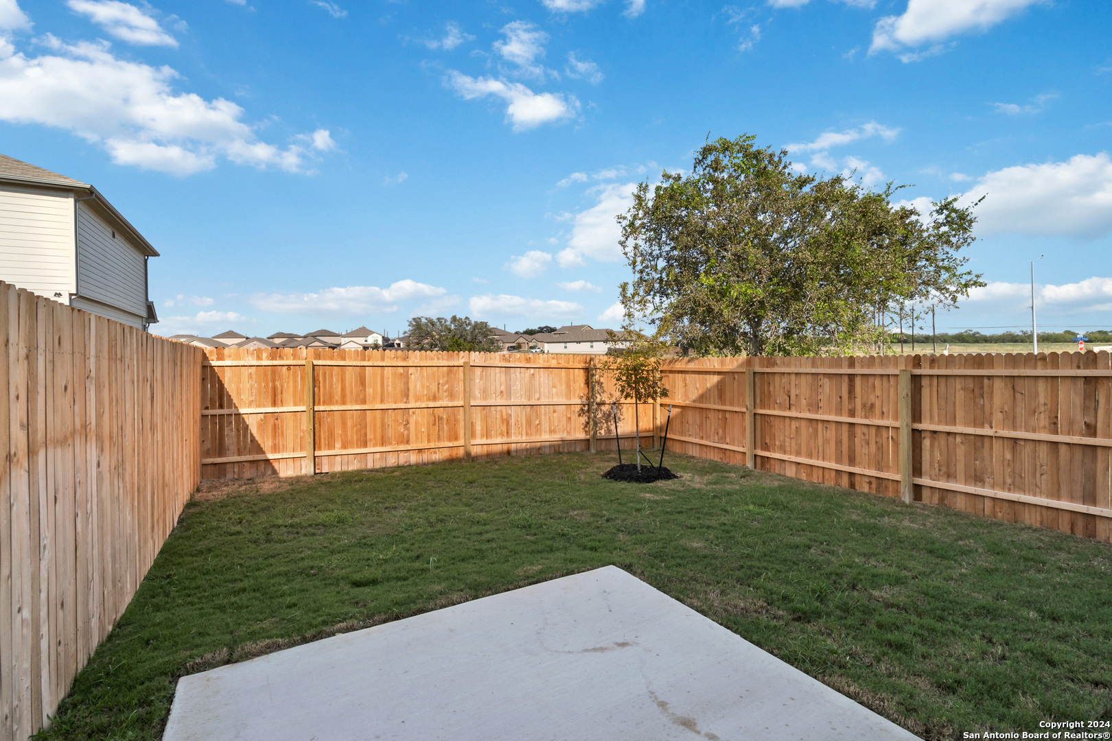 3928 Abbott Pass St. Hedwig, TX 78152 - Photo 31 of 35 a view of a backyard