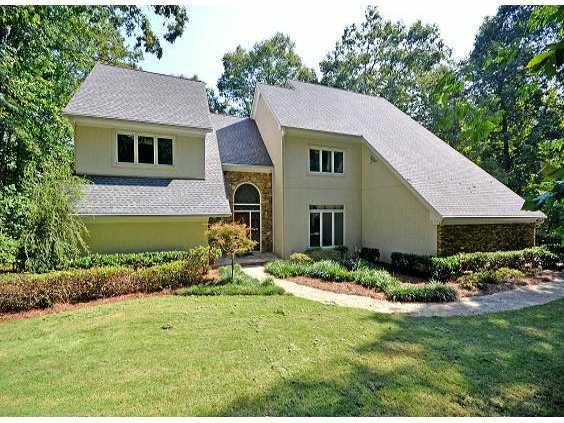 1646 Manhasset Farm Road Dunwoody, GA 30338 - Photo 1 of 1 Exterior Front. Want privacy? Sitting on 2+ acre lot overlooking a 2+ acre lake.
