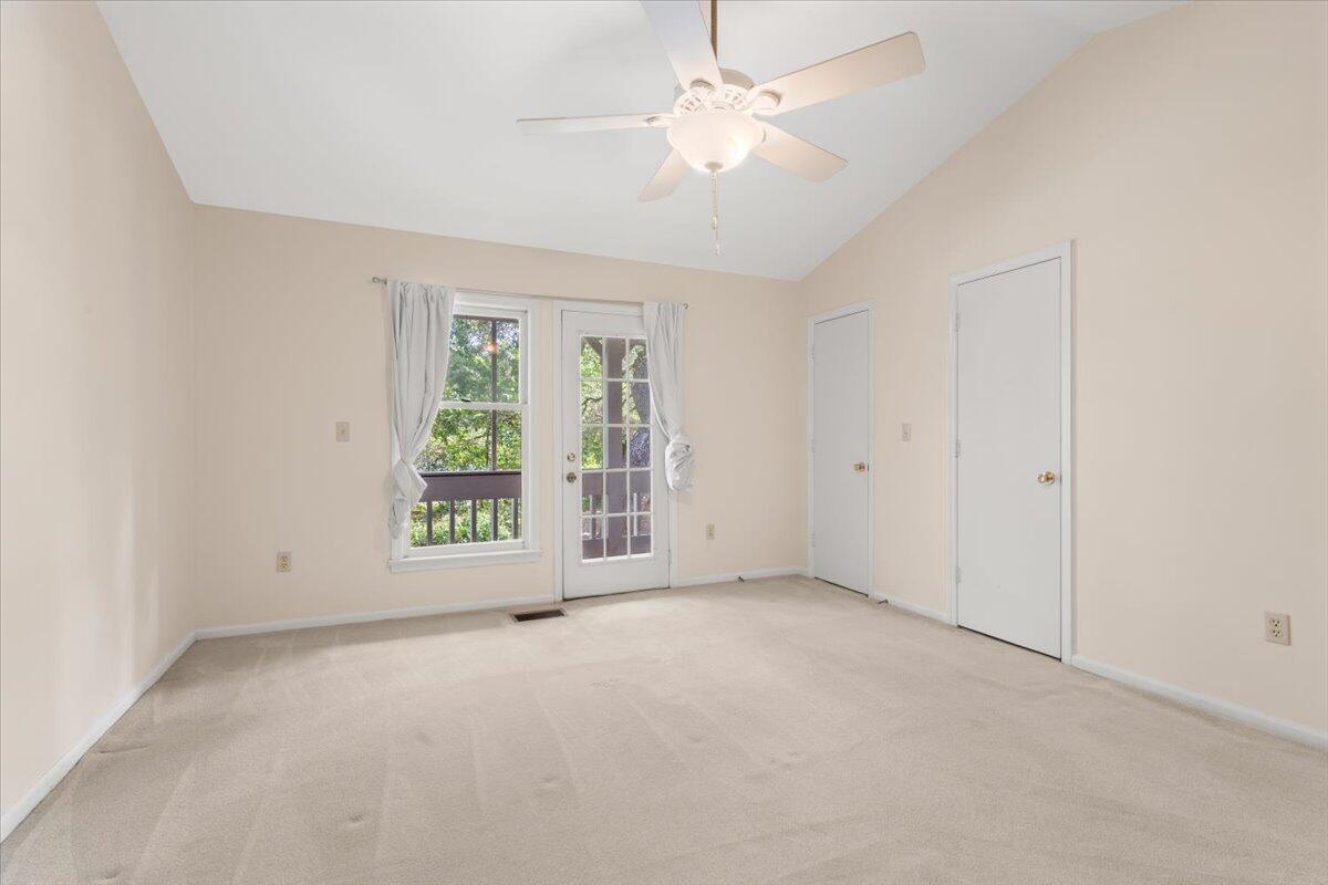 1383 Camp Road, Unit C Charleston, SC 29412 - Photo 25 of 43 Vaulted ceiling