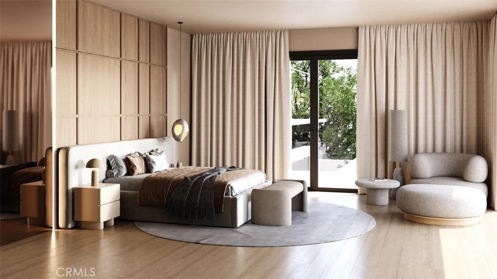 9716 Oak Pass Road Beverly Hills, CA 90210 - Photo 22 of 63 Rendering for an updated look-primary bedroom