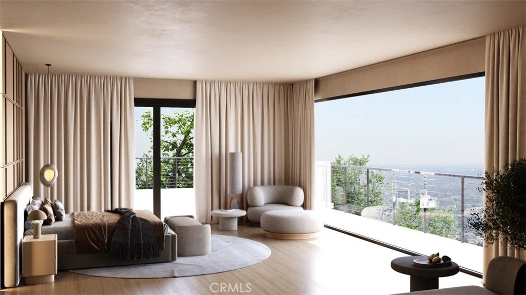 9716 Oak Pass Road Beverly Hills, CA 90210 - Photo 24 of 63 Rendering for an updated look-primary bedroom