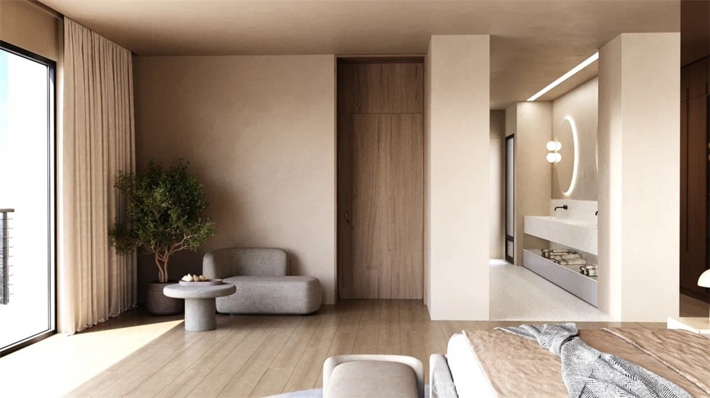 9716 Oak Pass Road Beverly Hills, CA 90210 - Photo 27 of 63 Rendering for an updated look-primary bedroom