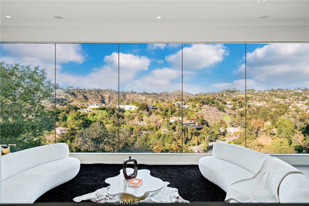 9716 Oak Pass Road Beverly Hills, CA 90210 - Photo 3 of 63 The living room view