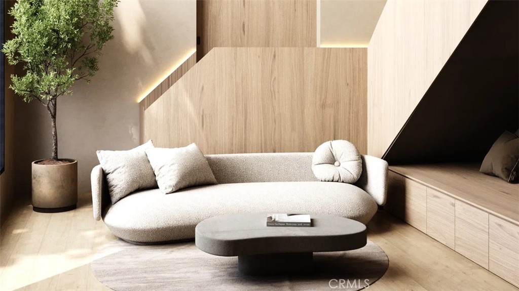 9716 Oak Pass Road Beverly Hills, CA 90210 - Photo 37 of 63 Rendering for an updated look-staircase