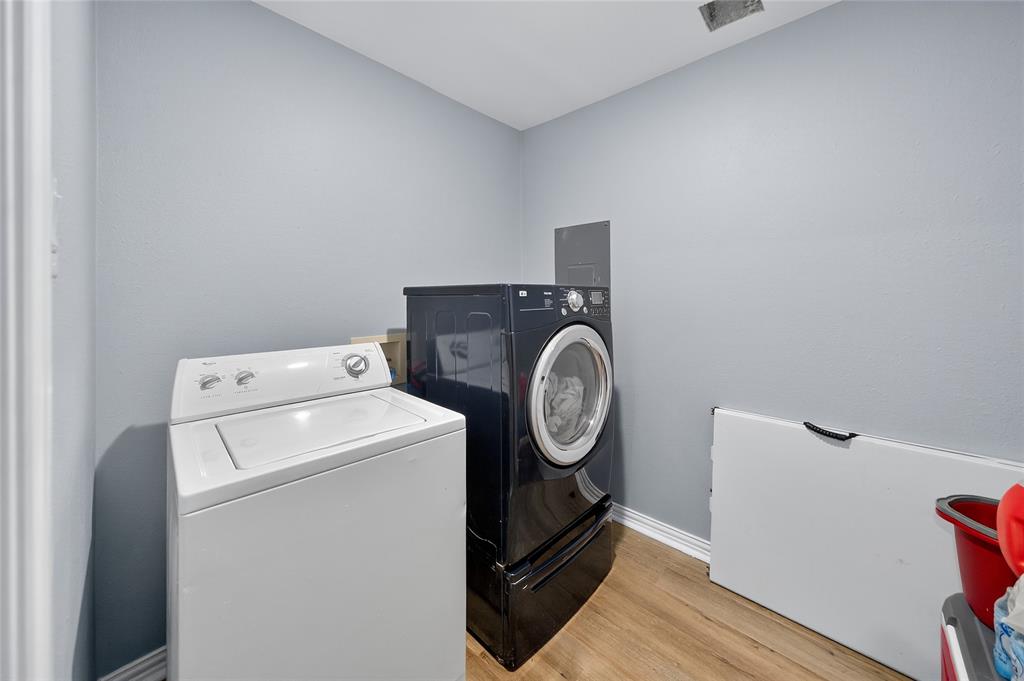 128 Armada Loop Payne Springs, TX 75156 - Photo 20 of 33 a utility room with dryer and washer