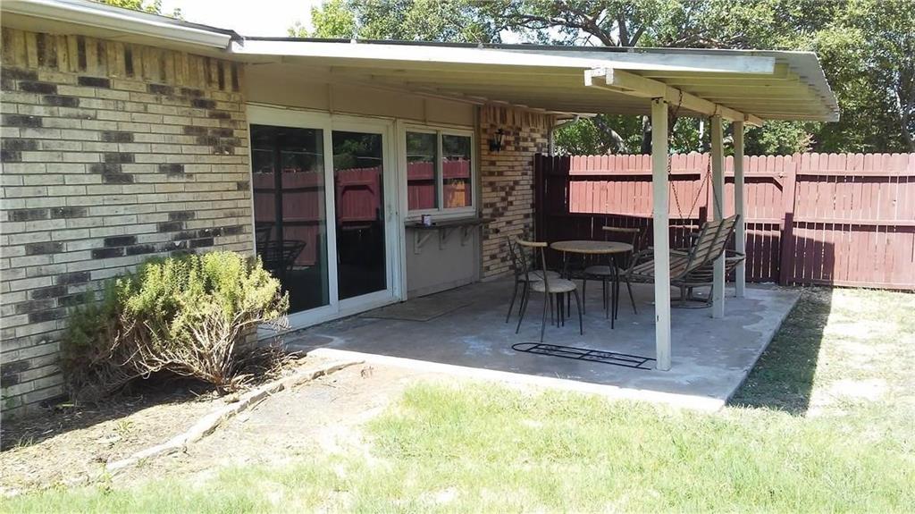 1900 Apple Valley Road Plano, TX 75023 - Photo 8 of 32 a view of outdoor dining space with a patio