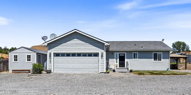 a house with a outdoor space