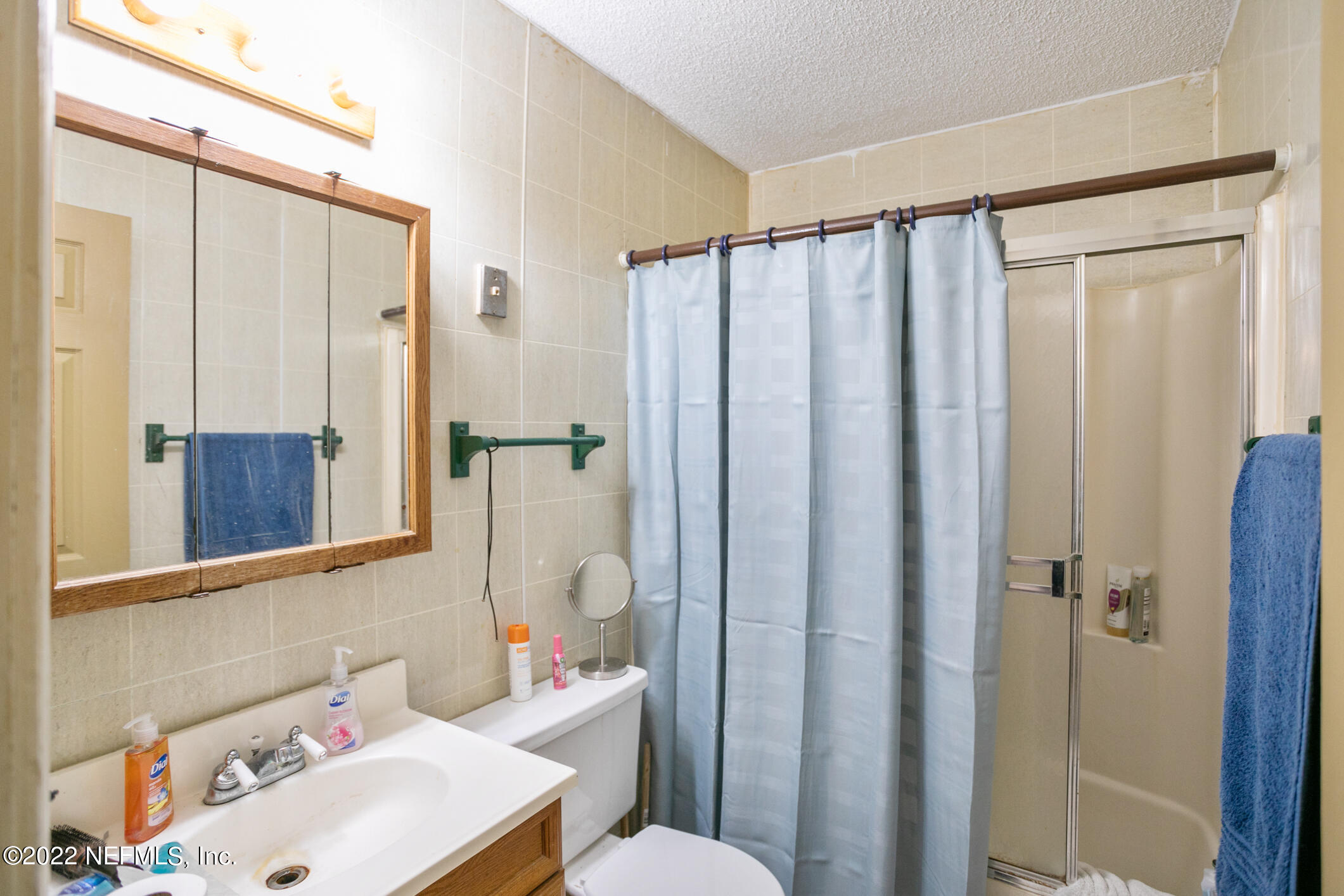 3150 Ricky Drive Jacksonville, FL 32223 - Photo 19 of 28 a bathroom with a sink a toilet and shower