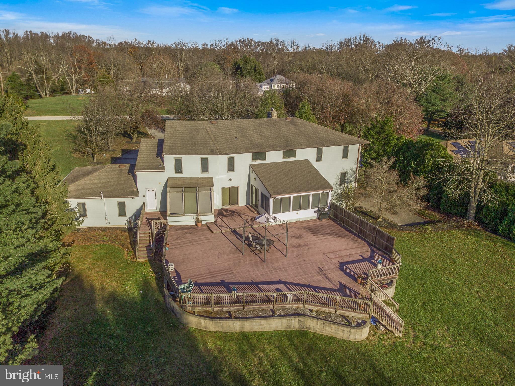 416 Ewan Road Mullica Hill, NJ 08062 - Photo 35 of 42 huge trex deck is perfect for family bbqs