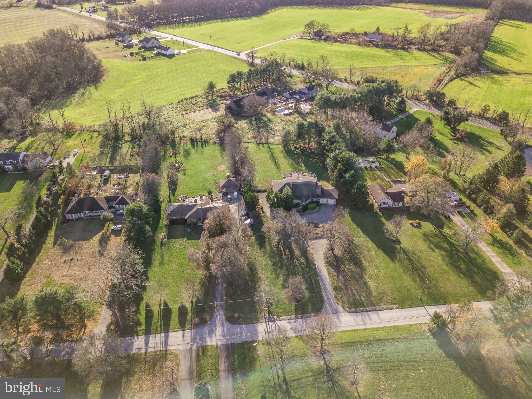 416 Ewan Road Mullica Hill, NJ 08062 - Photo 41 of 42 aerial view of home shows it s set back from road
