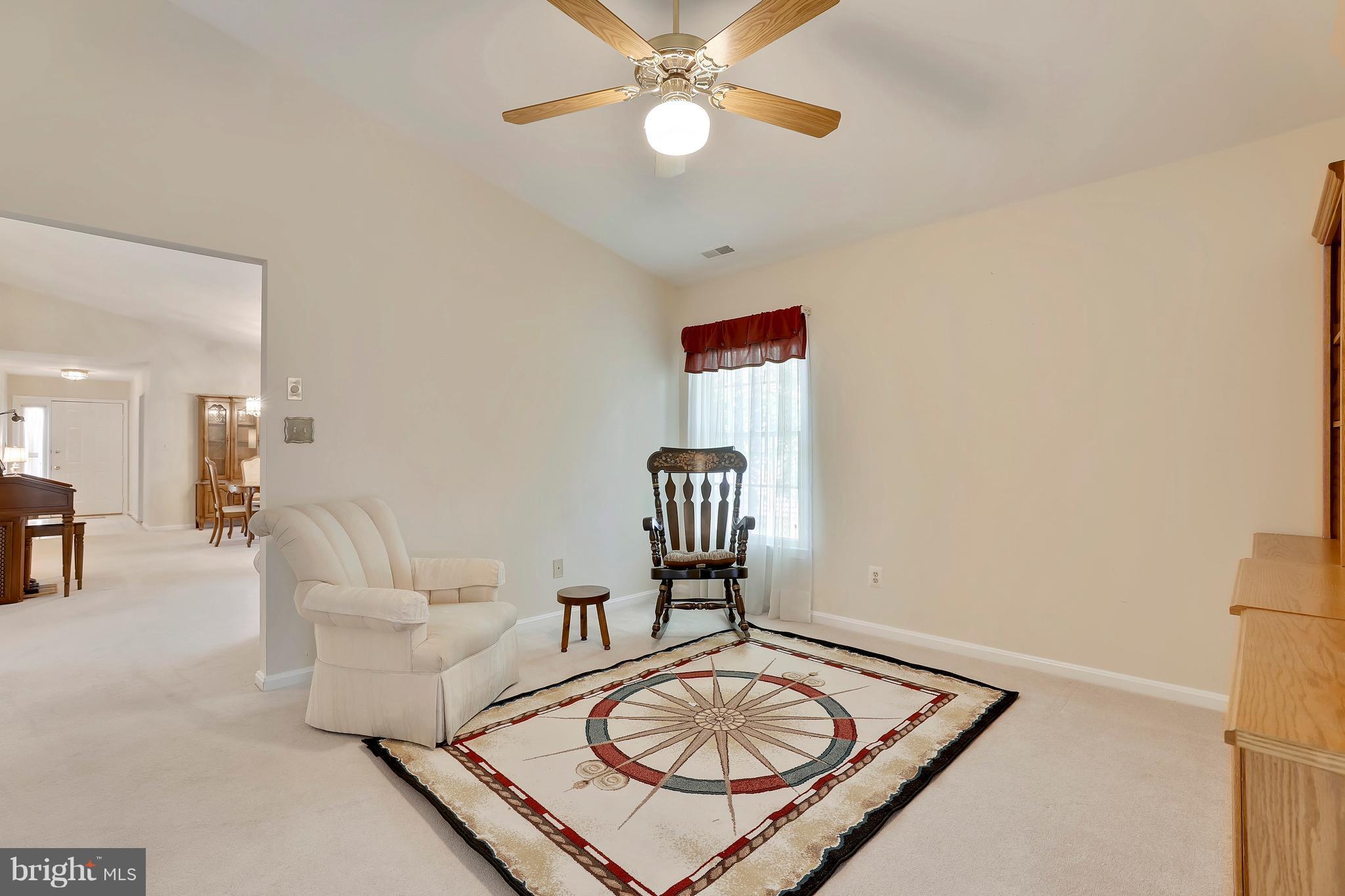 Family Room is off the Living Room/Dining Room