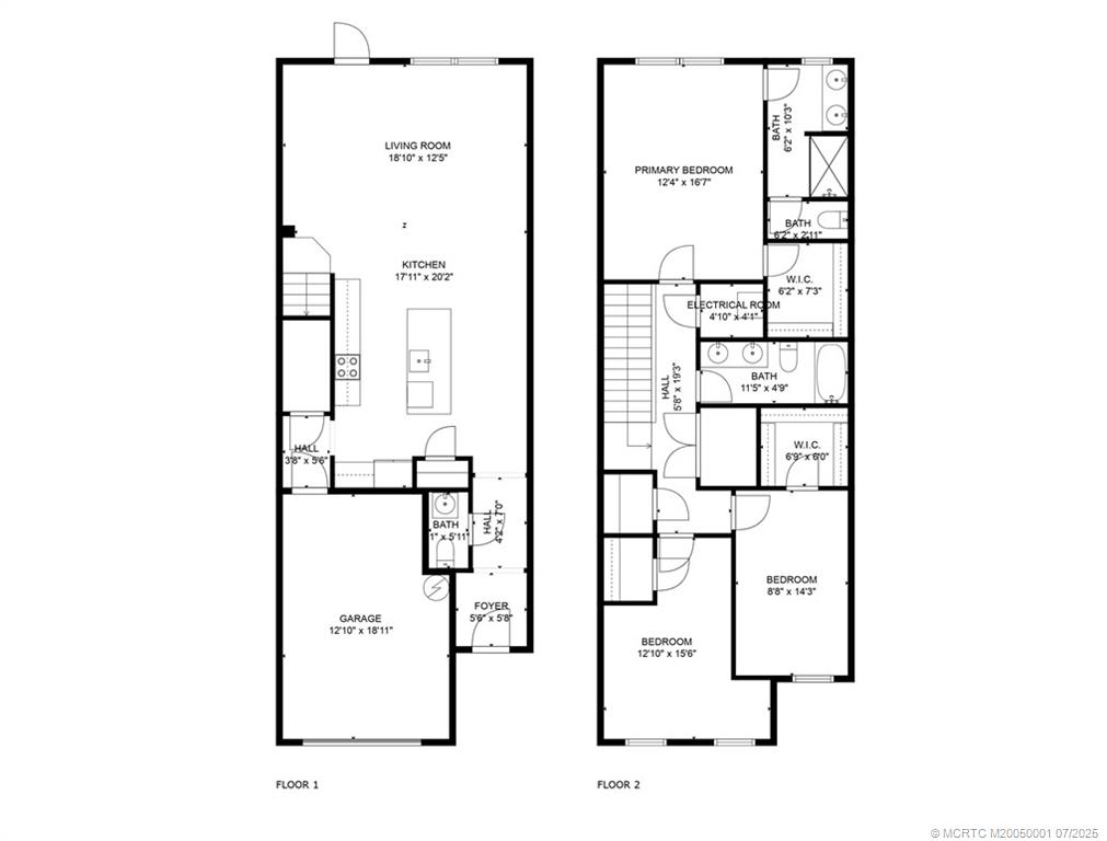 1857 Southeast Tarni Way Stuart, FL 34996 - Photo 3 of 21 a picture of a floor plan