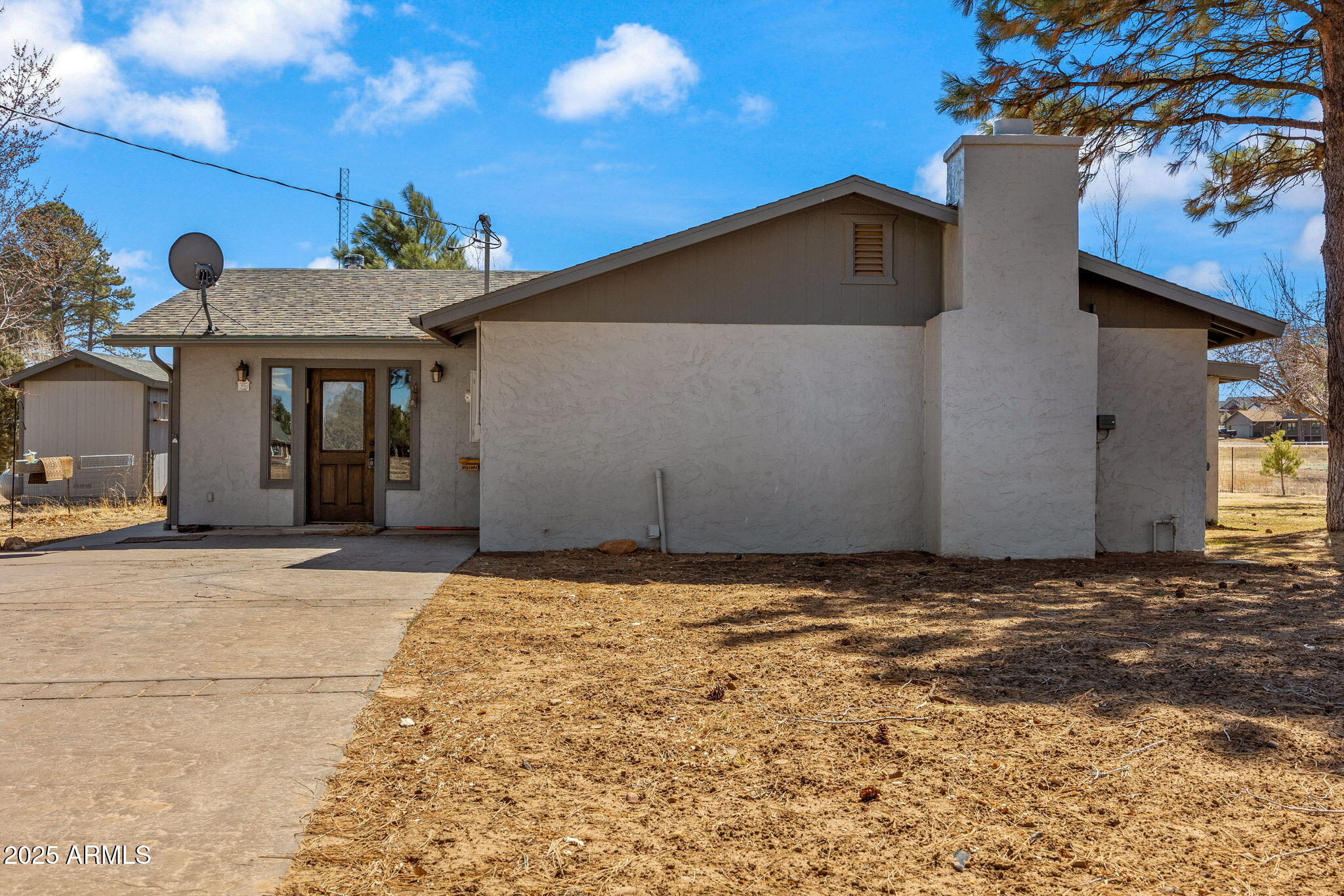 2727 Pine Meadow Drive Overgaard, AZ 85933 - Photo 3 of 34 a view of a house with a snow