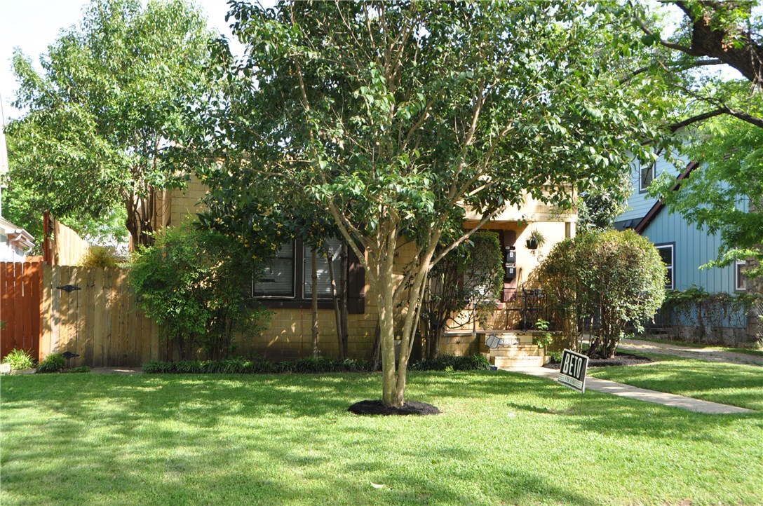 4611 Rosedale Avenue Austin, TX 78756 - Photo 1 of 1 a garden with trees