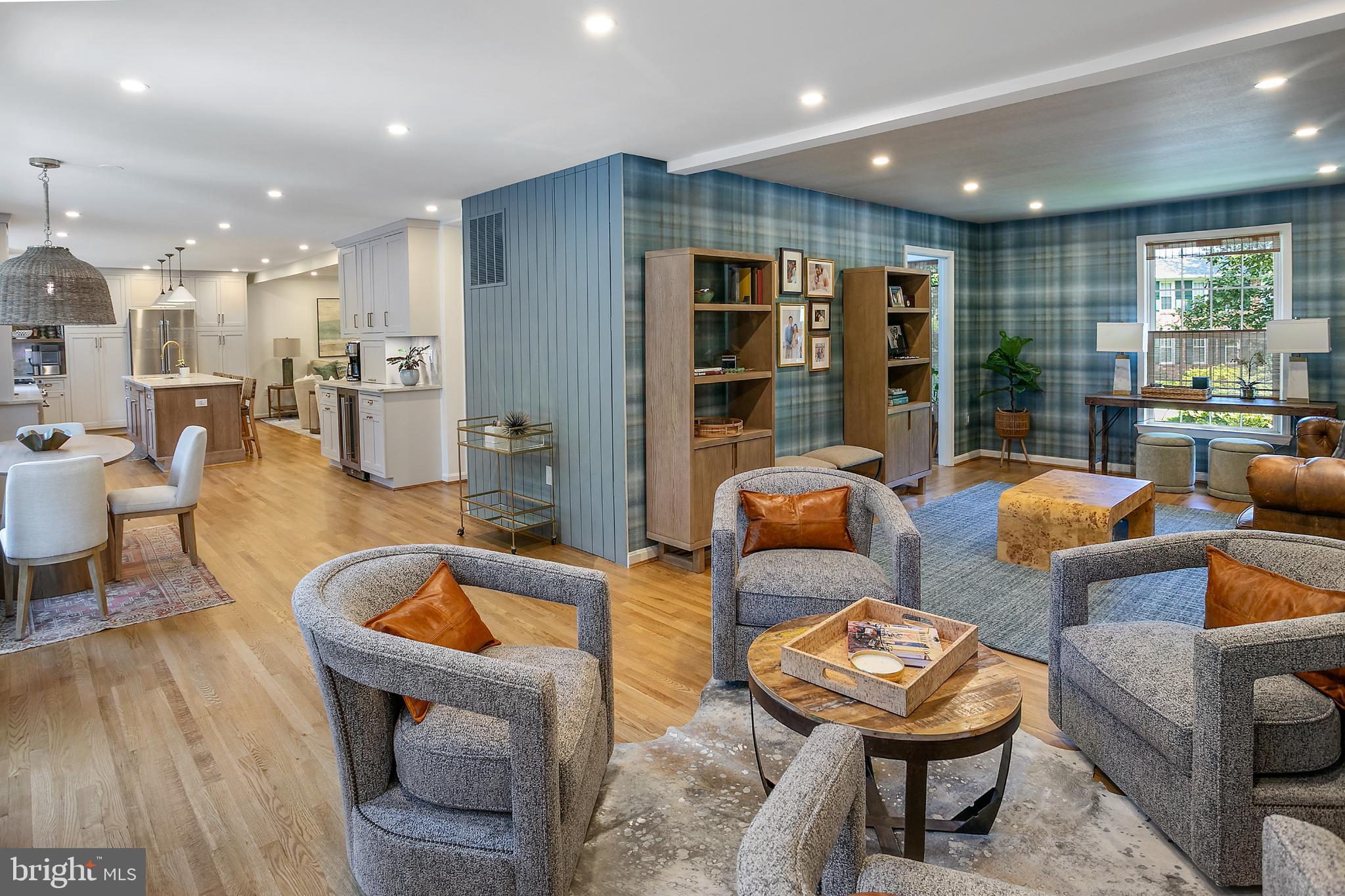 1212 Old Stable Road McLean, VA 22102 - Photo 12 of 33 a living room with furniture and wooden floor