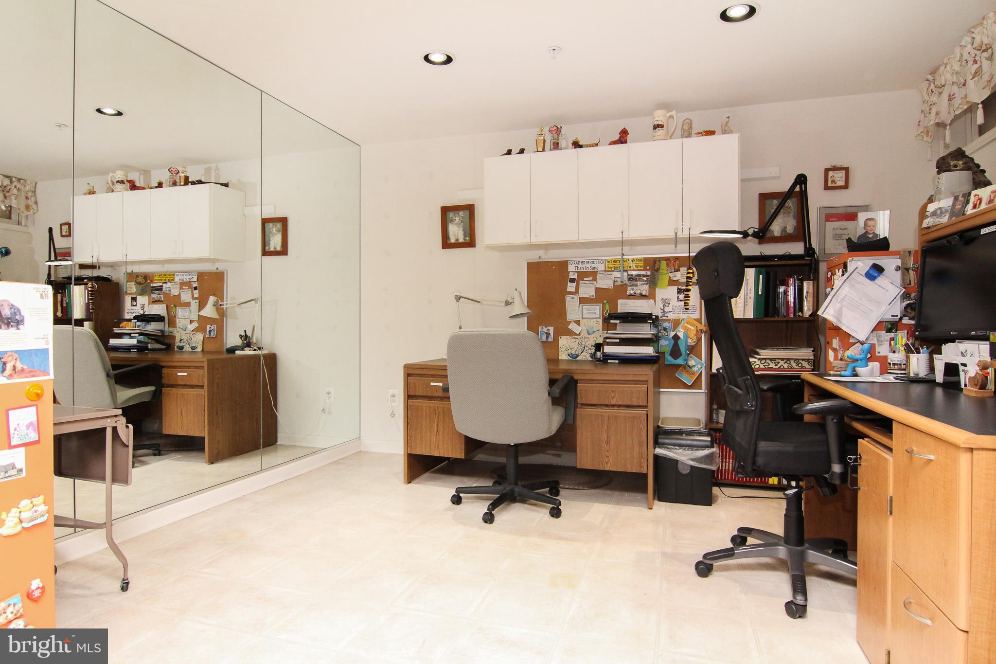 4401 Summer Grape Road Baltimore, MD 21208 - Photo 25 of 30 Bonus Room in Basement; Office or Fitness Room