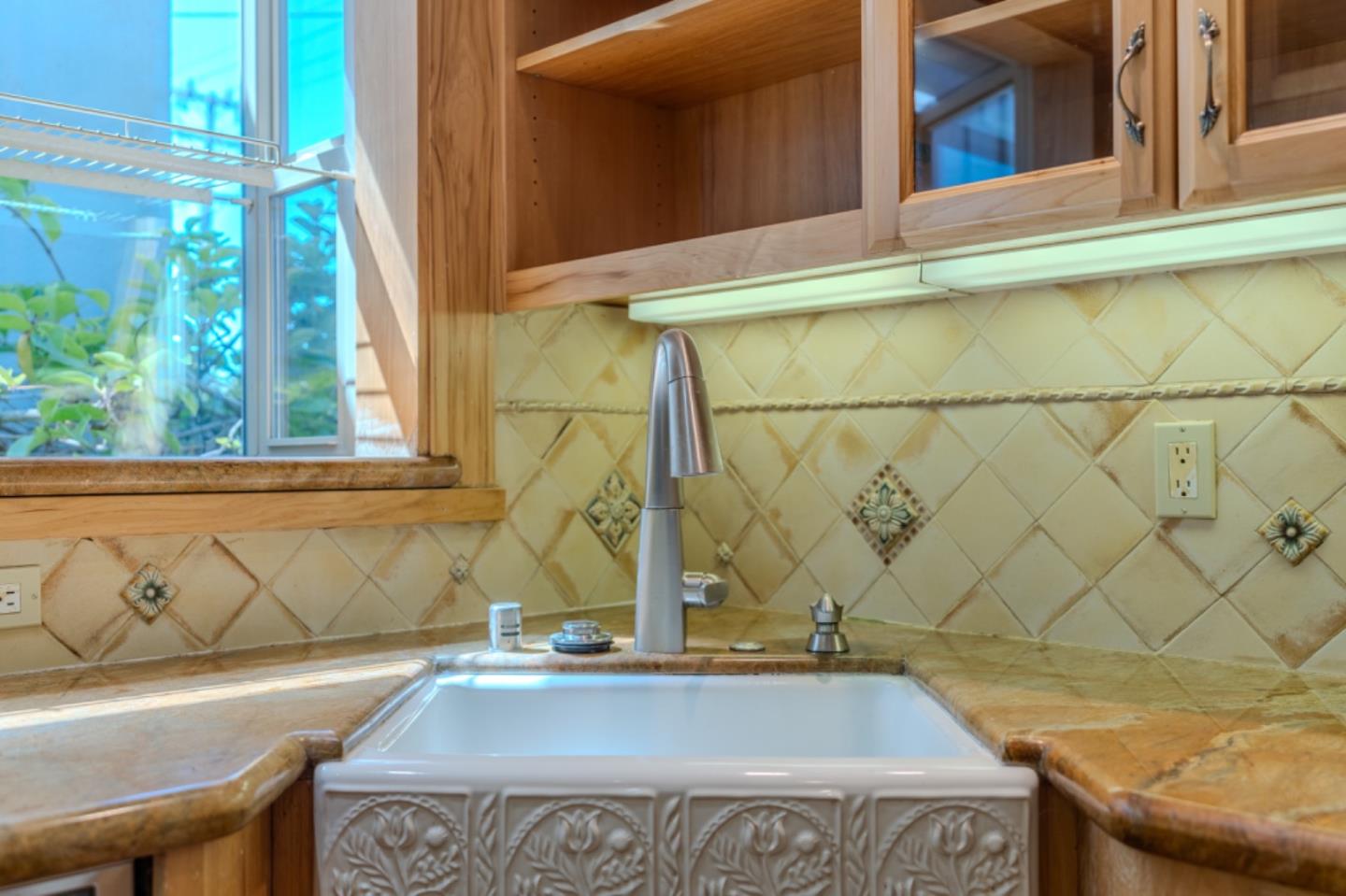 67 Cliffside Drive Daly City, CA 94015 - Photo 14 of 37 a view of a sink sitting in a kitchen