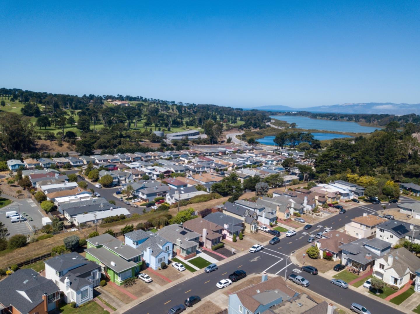 67 Cliffside Drive Daly City, CA 94015 - Photo 30 of 37 an aerial view of a city with lots of residential buildings
