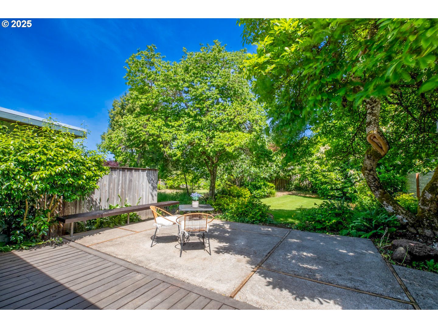 1439 Barton Street Eugene, OR 97404 - Photo 29 of 30 a view of a backyard with sitting area