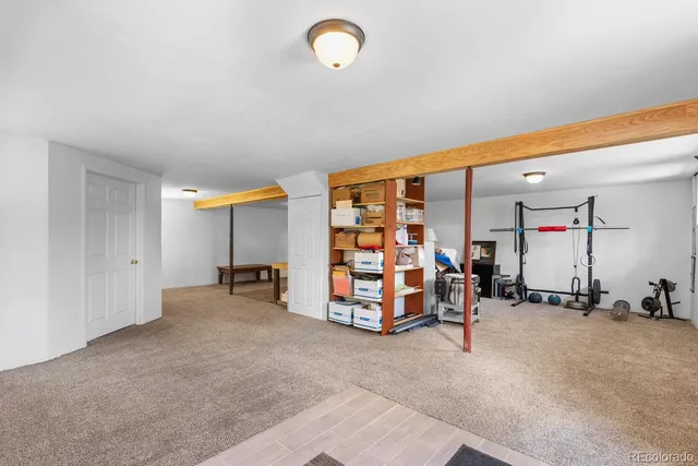 a view of a lake with houses