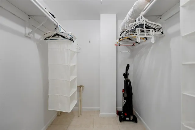 a view of walk in closet