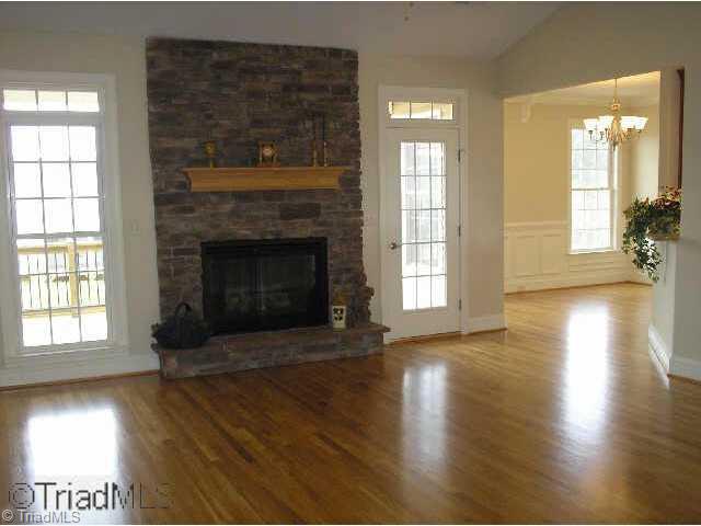 44 The Bluffs Rural Hall, NC 27045 - Photo 3 of 9 Other. Relax by reading a book or drinking the morning coffee by the cozy gas log rock fireplace!