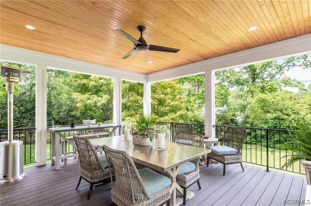 8908 Brieryle Road Henrico, VA 23229 - Photo 23 of 50 a view of a dining room with furniture window and wooden floor