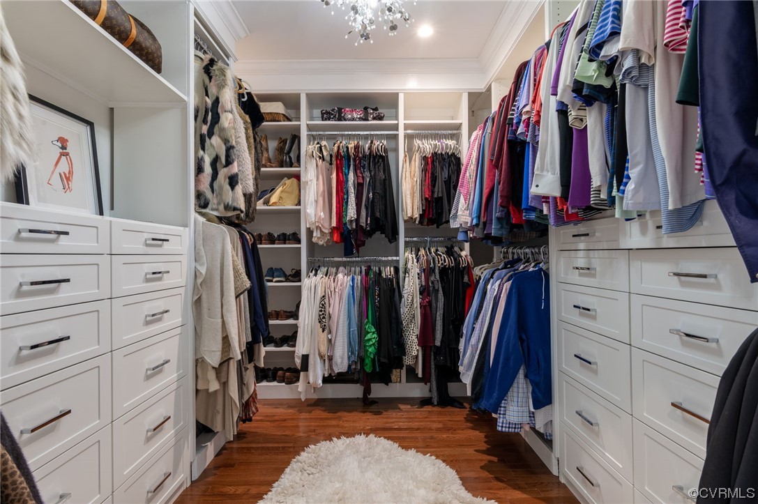 8908 Brieryle Road Henrico, VA 23229 - Photo 25 of 50 a view of walk in closet with clothes