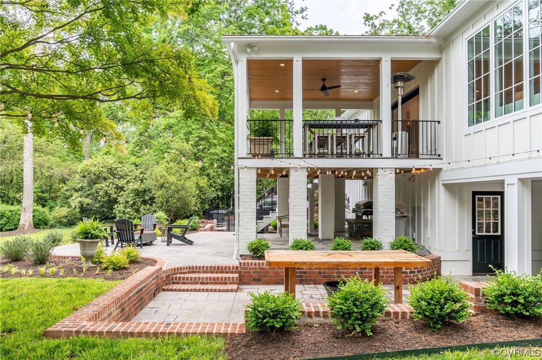 8908 Brieryle Road Henrico, VA 23229 - Photo 4 of 50 a view of a house with garden and sitting area