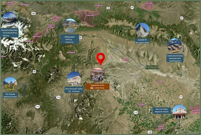 a view of a door and a fan