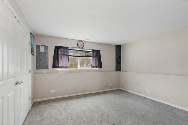 a view of empty room