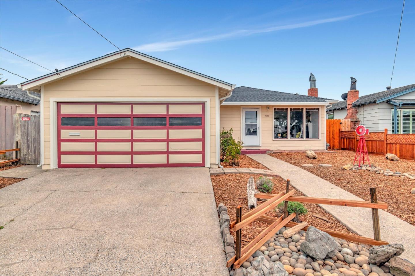 1159 De Solo Drive Pacifica, CA 94044 - Photo 2 of 45 front view of a house with a yard