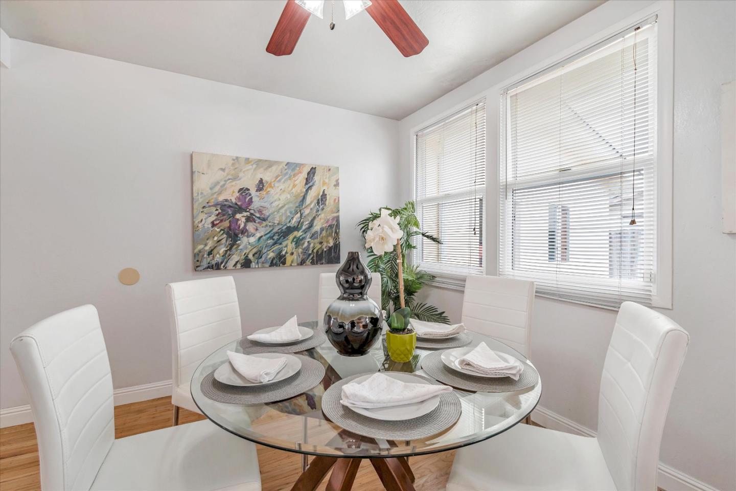 1159 De Solo Drive Pacifica, CA 94044 - Photo 22 of 45 a view of a dining room with furniture window and wooden floor