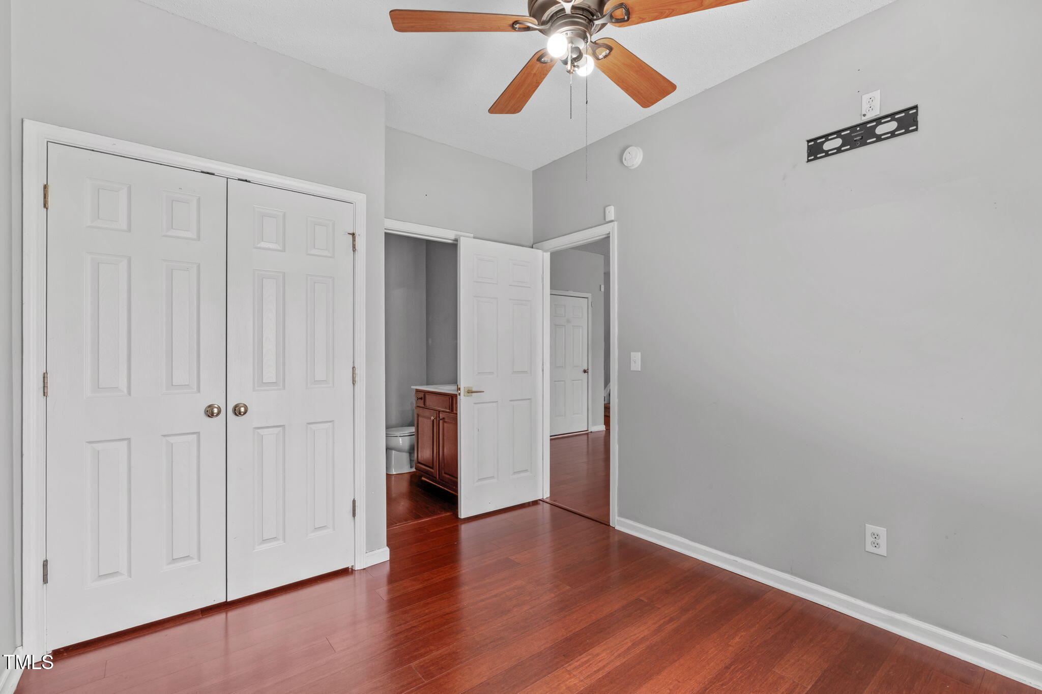 760 Stackhurst Way Wake Forest, NC 27587 - Photo 18 of 37 a view of an empty room and wooden floor