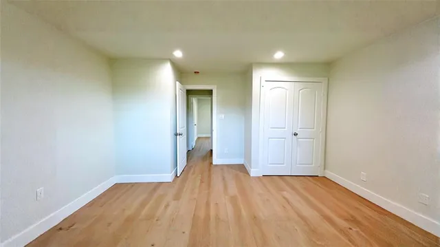wooden floor in an empty room