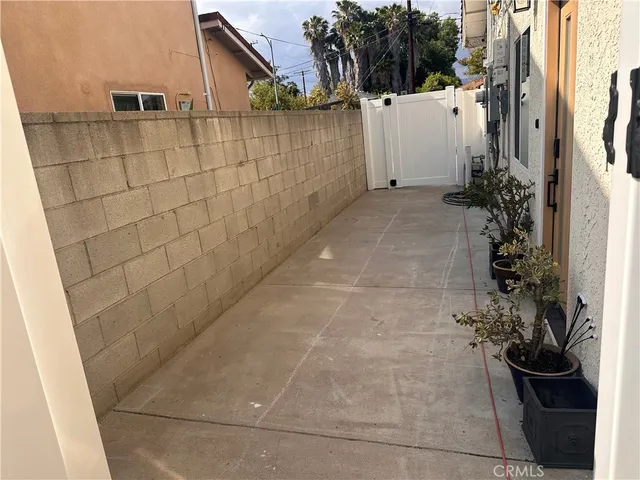 a view of a small space