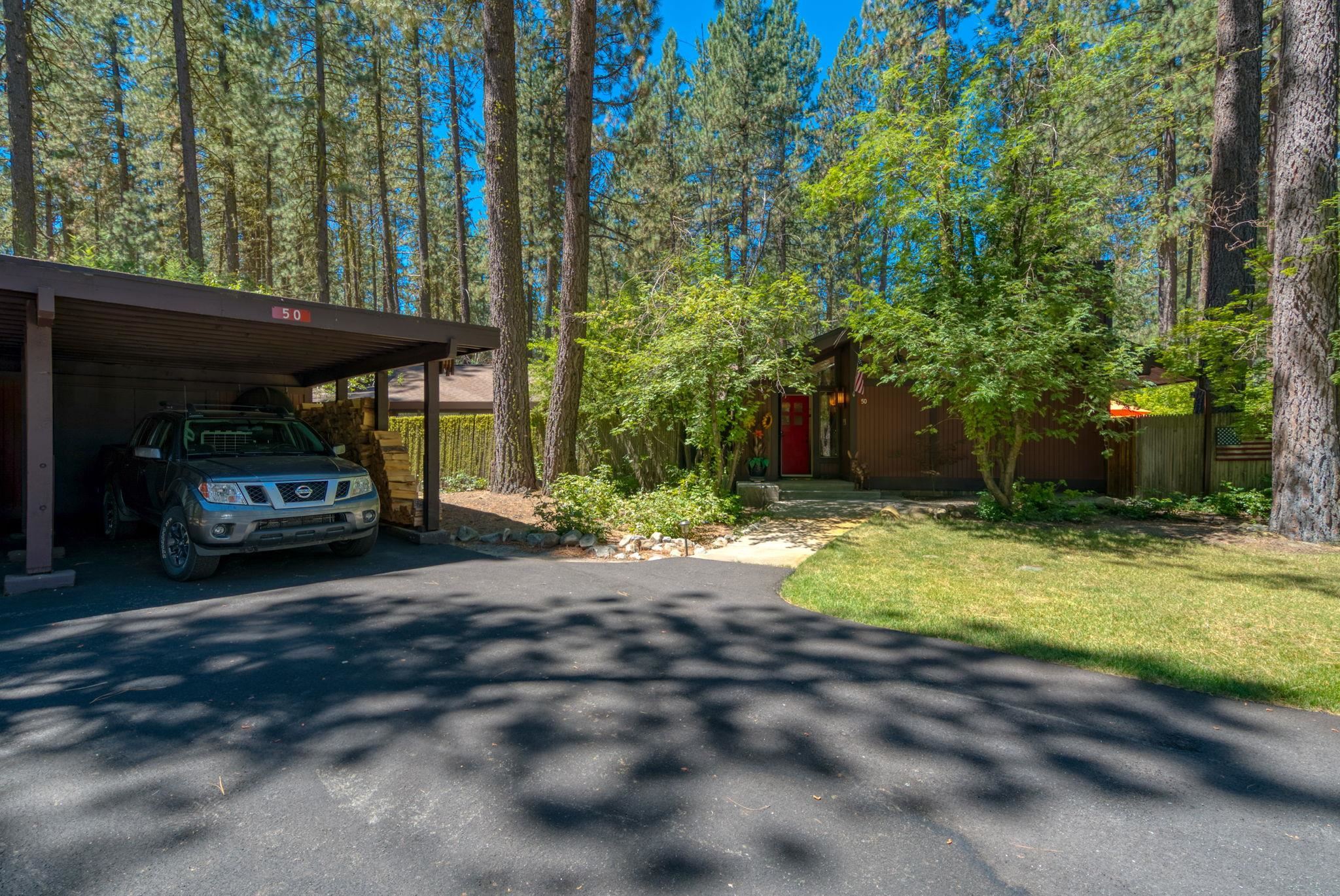50 Graeagle Meadows Road Graeagle, CA 96103 - Photo 22 of 39 a view of a car parked in the street