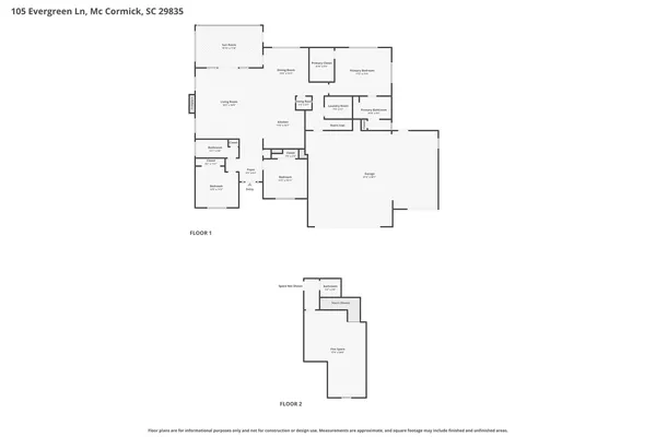 $509,000 | 105 Evergreen Lane, McCormick, SC 29835