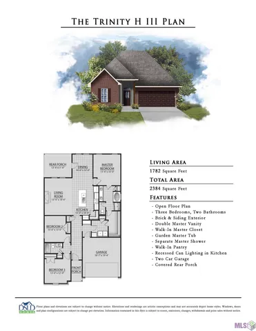 $1,975 | 28542 Middlebrook Way, Denham Springs, LA 70726