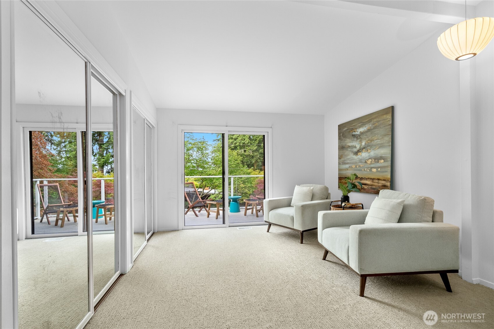 5 Wembley Lane Mercer Island, WA 98040 - Photo 12 of 40 a living room with furniture and a large window with outer view