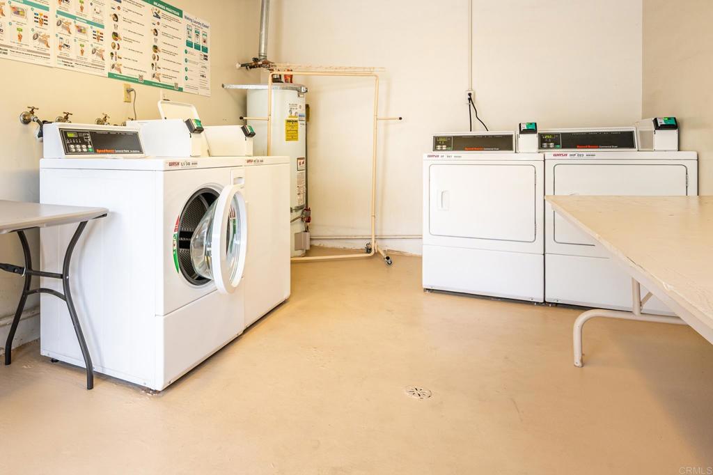69850 Highway 111, Unit 18 Rancho Mirage, CA 92270 - Photo 37 of 41 a utility room with dryer and washer