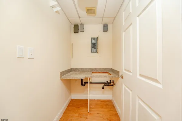 a view of a small room