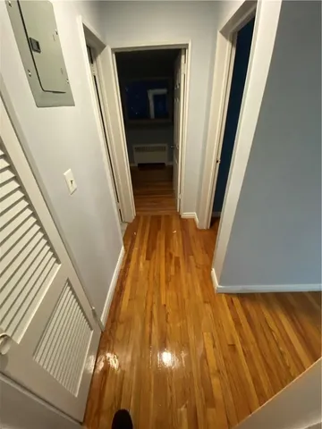 a view of wooden floor