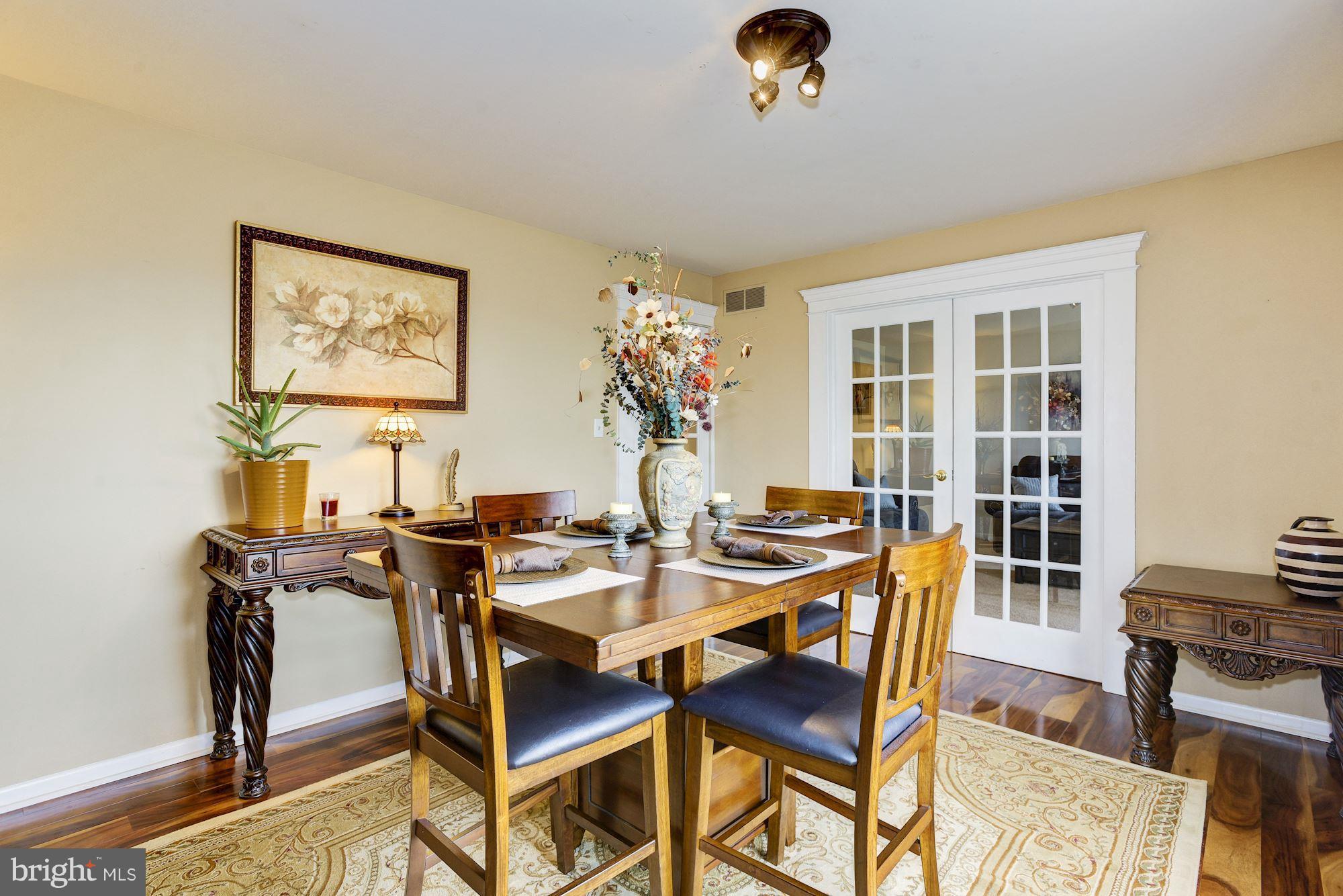 692 Woodlane Road Westampton, NJ 08060 - Photo 18 of 59 Formal Dining Room with French Doors