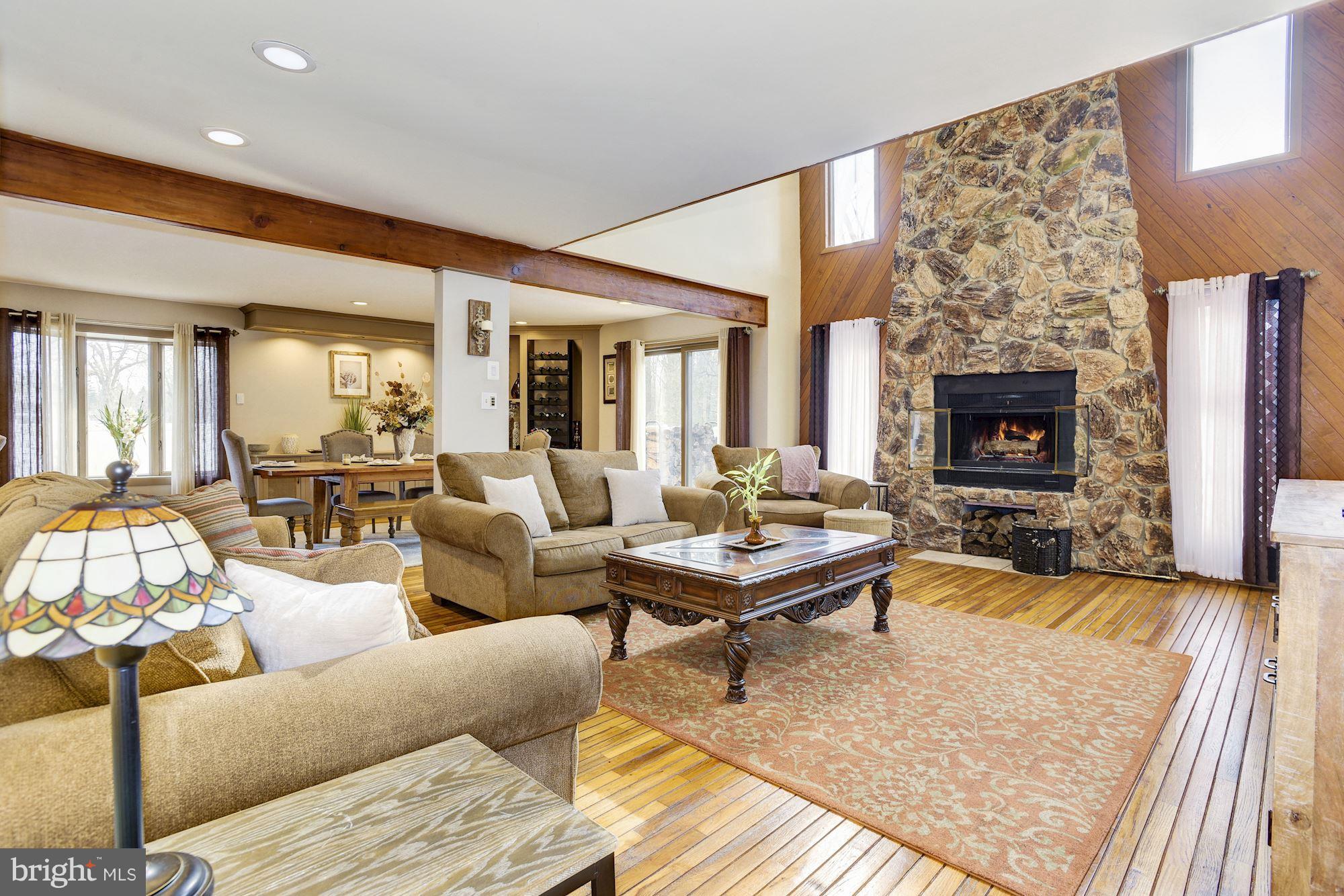 692 Woodlane Road Westampton, NJ 08060 - Photo 25 of 59 Gorgeous Great Room with Stone Fireplace