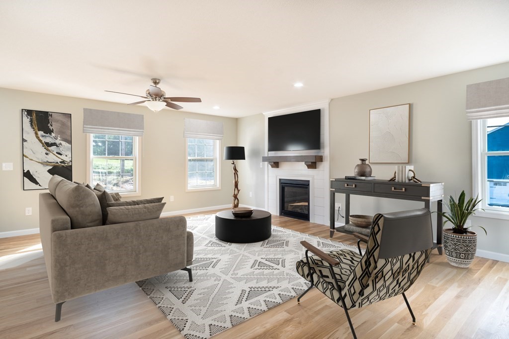 2 Upper Palmer Road Monson, MA 01057 - Photo 8 of 41 a living room with furniture and a flat screen tv