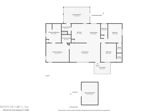 $275,000 | 4524 Fifth Avenue, St. Augustine, FL 32095