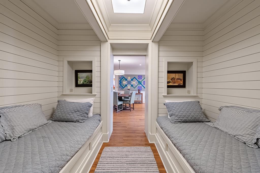 1115 Outlook Road Murphy, NC 28906 - Photo 45 of 60 a hallway with furniture and wooden floor