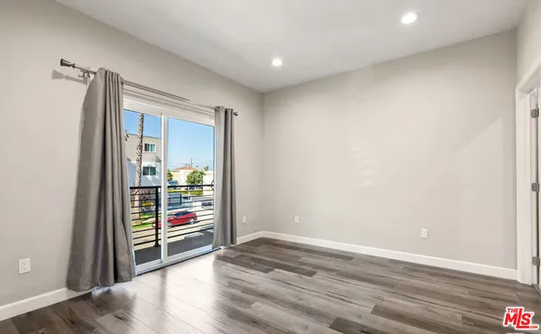 wooden floor in an empty room